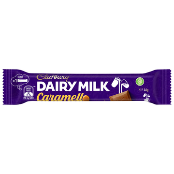 48 Pack x Cadbury Dairy Milk Caramello Chocolate Bar 46g